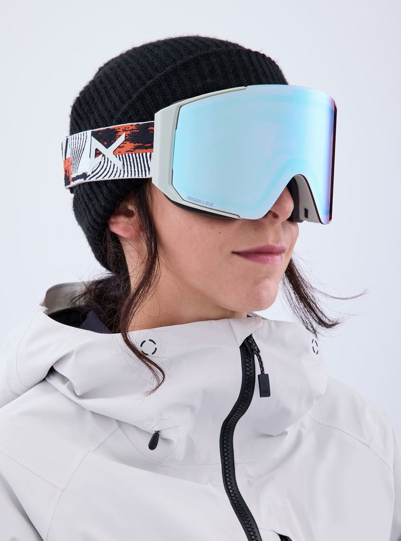 Lunette Ski Burton Anon Sync Goggles + Bonus Lens  Bleu Rose Femme | WWT-4367888