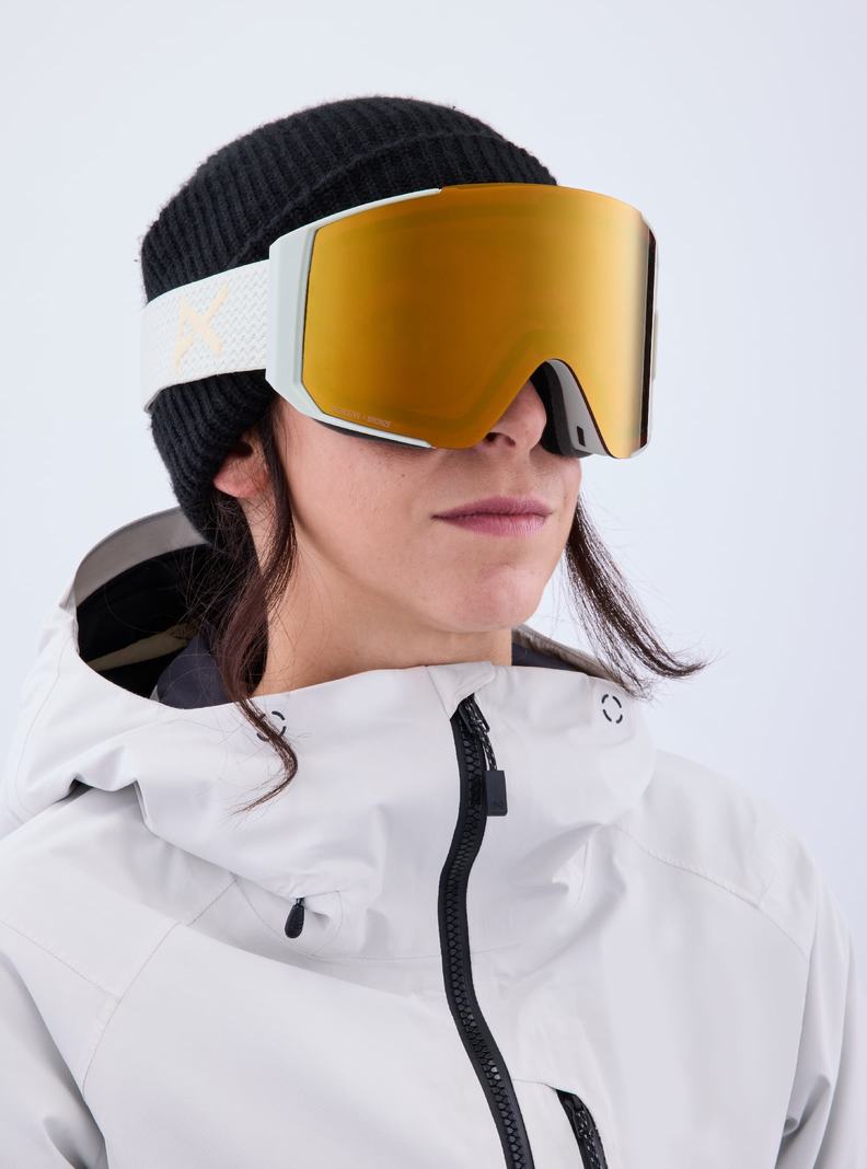 Lunette Ski Burton Anon Sync Goggles + Bonus Lens  Orange Femme | HUJ-1472375