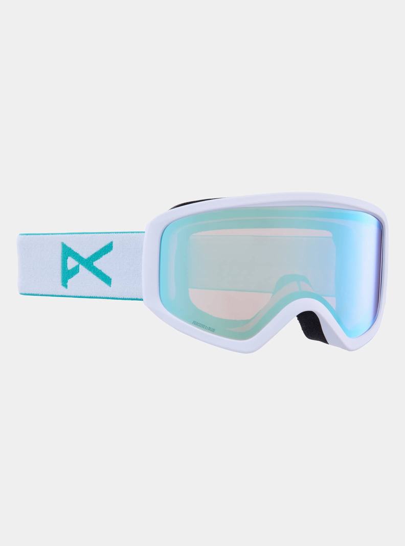 Lunette Ski Burton Anon Insight Goggles + Bonus Lens  Blanche Bleu Femme | OTT-3677221