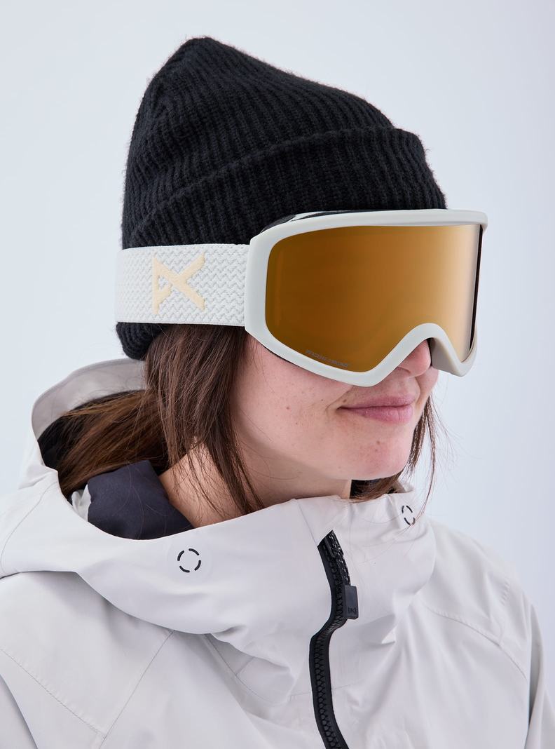 Lunette Ski Burton Anon Insight Goggles + Bonus Lens  Orange Femme | XEA-8831986