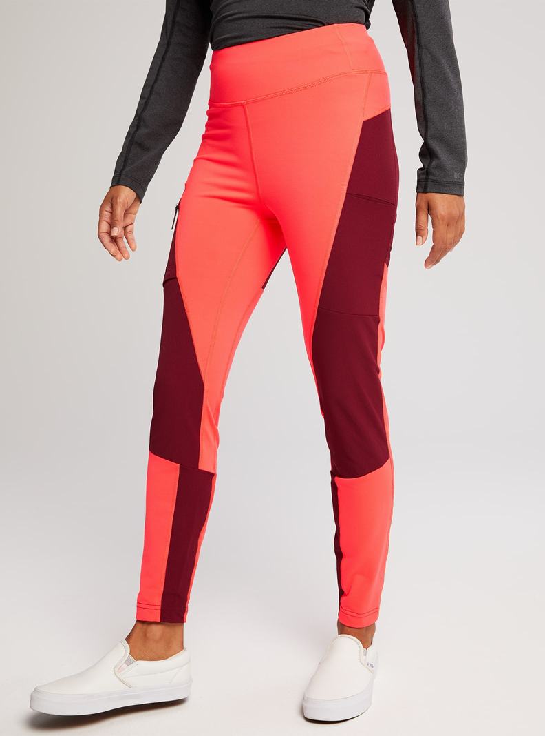 Leggings Burton Multipath Utility  Rose Rouge Femme | CBM-8844300