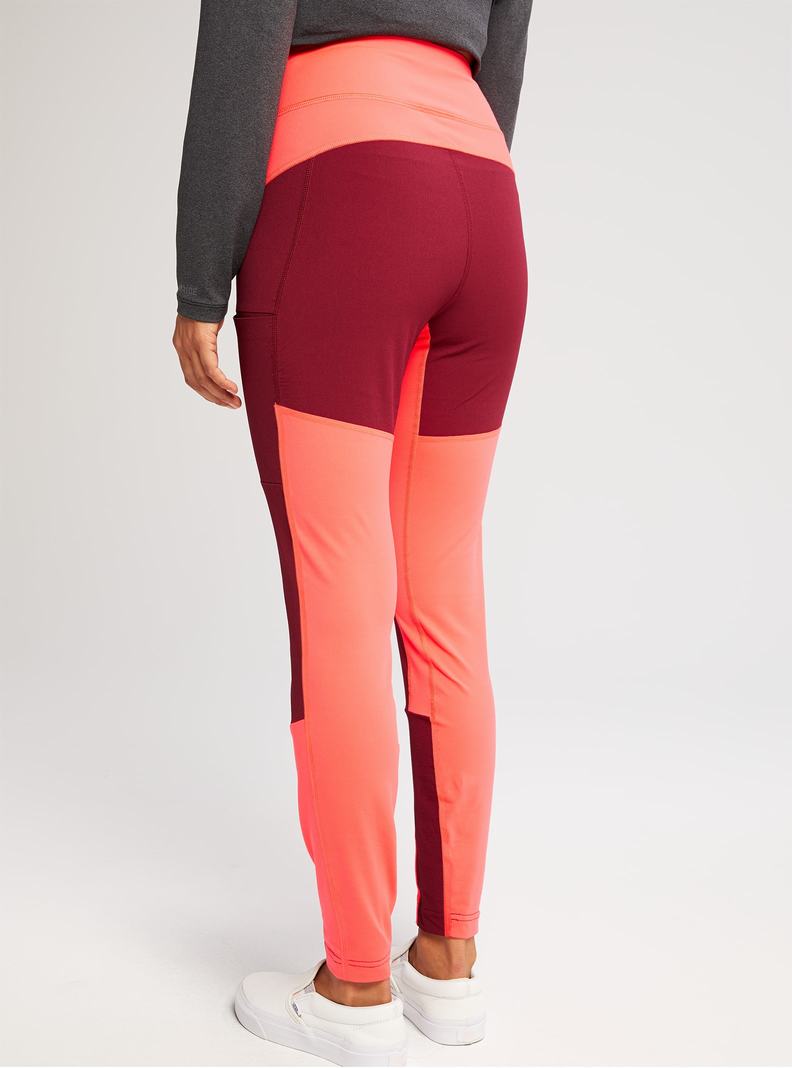 Leggings Burton Multipath Utility  Rose Rouge Femme | CBM-8844300