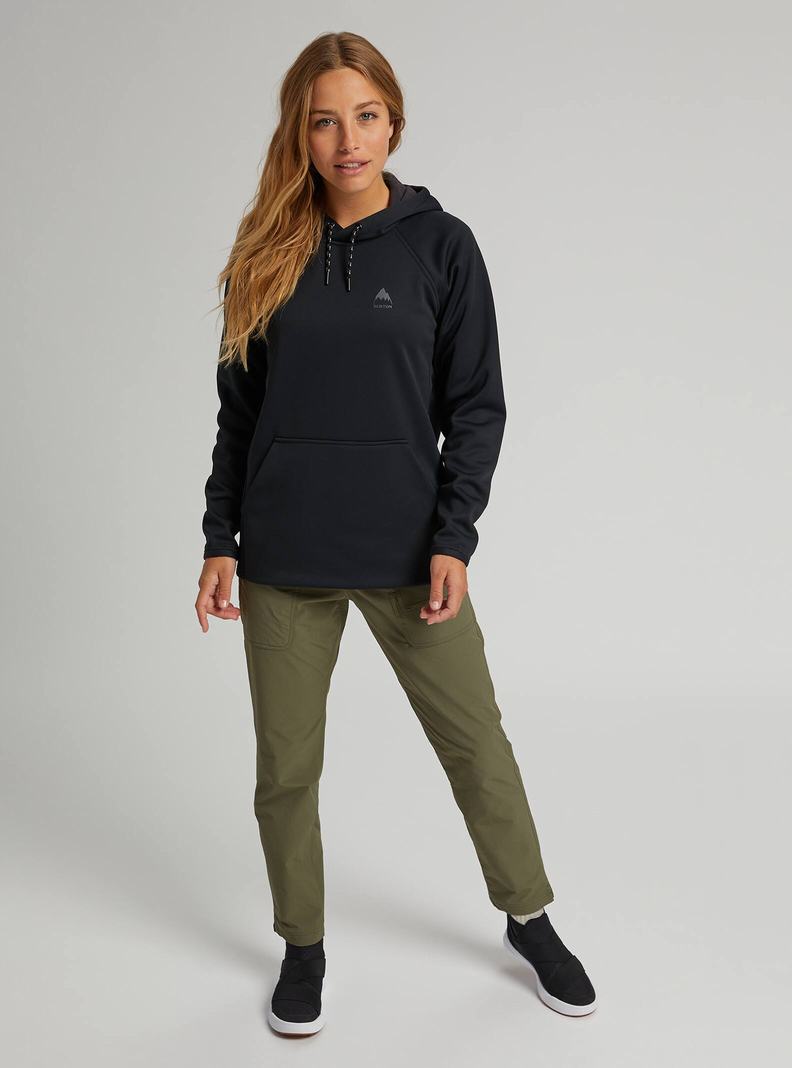 Sweats Burton Crown Weatherproof Pullover Fleece  Noir Femme | ERK-8115289