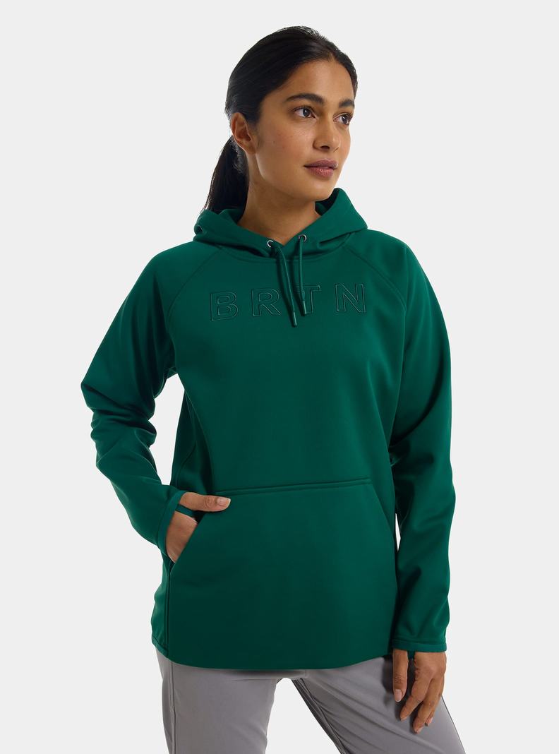 Sweats Burton Crown Weatherproof Pullover Fleece  Marron Femme | VNO-6859330