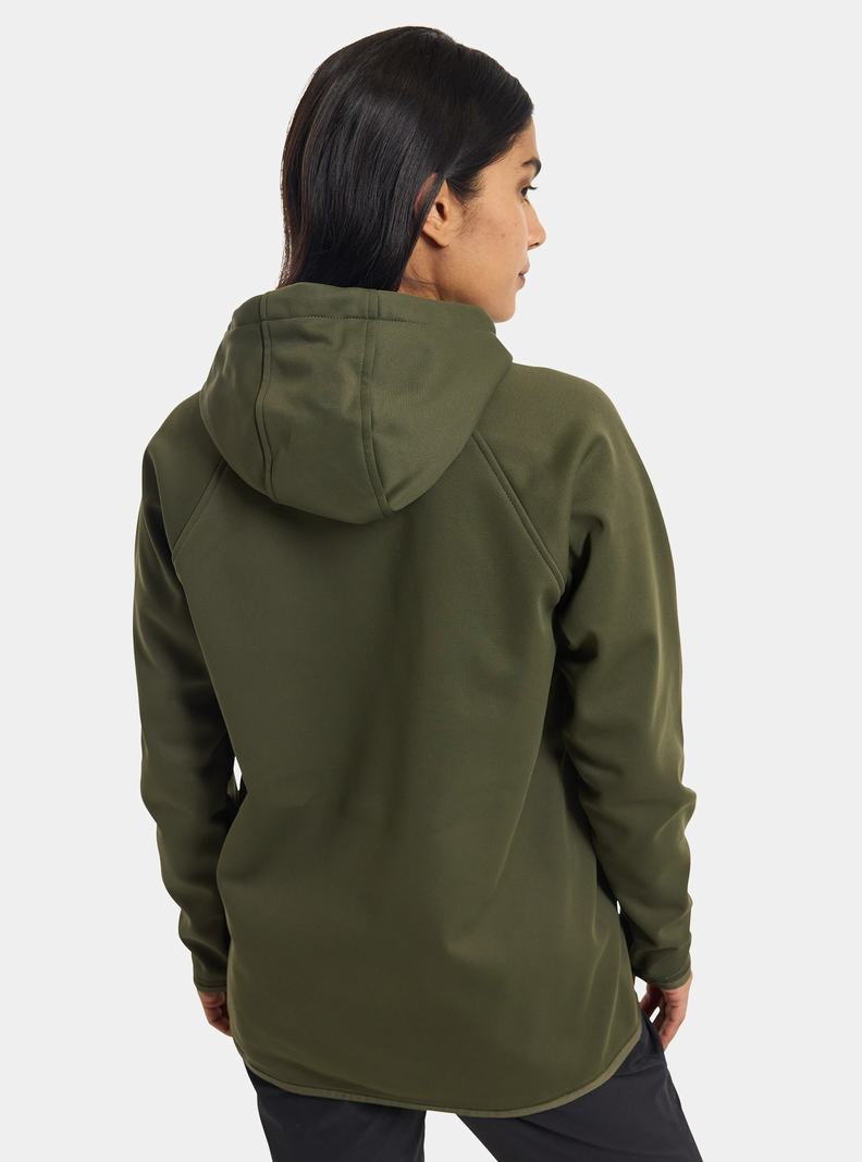 Sweats Burton Crown Weatherproof Pullover Fleece  Vert Foncé Femme | WXU-4643175