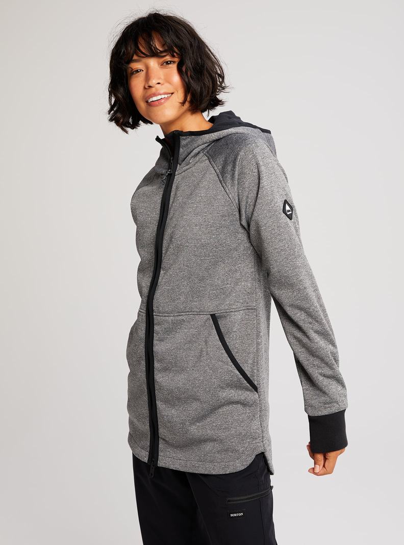 Sweats Burton Minxy Full-Zip Fleece  Noir Femme | PJV-4299020