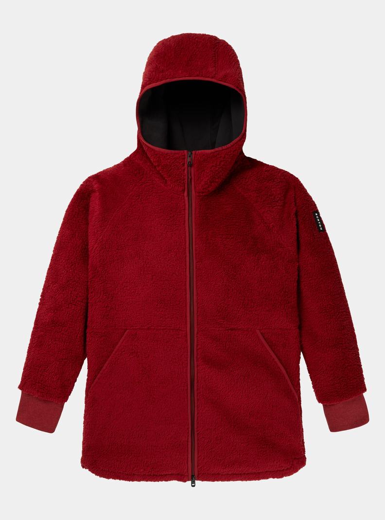 Sweats Burton Minxy Full-Zip Fleece  Rouge Femme | AJA-9760219