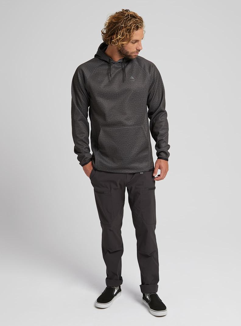 Sweats Burton Crown Weatherproof Pullover Fleece  Noir Homme | PGE-4706025