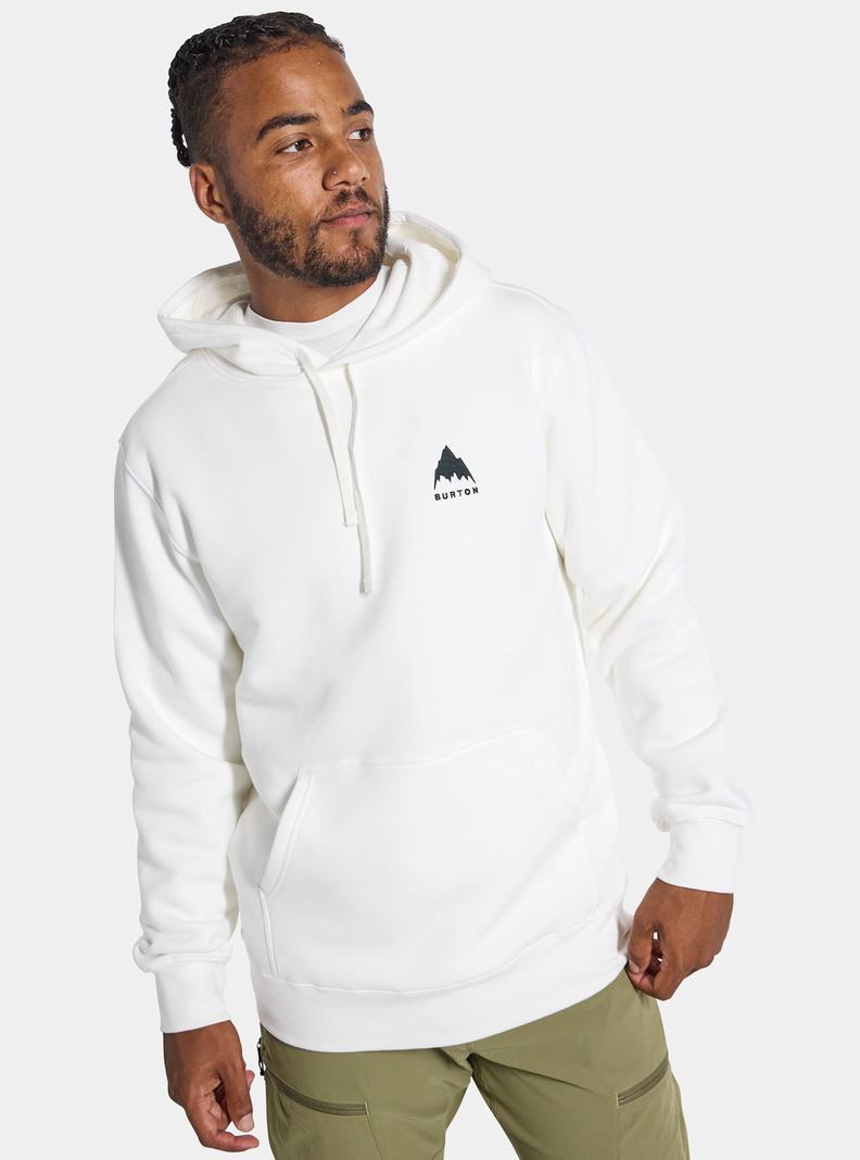 Sweat à capuche Burton Mountain Pullover  Blanche Homme | BRS-8467534