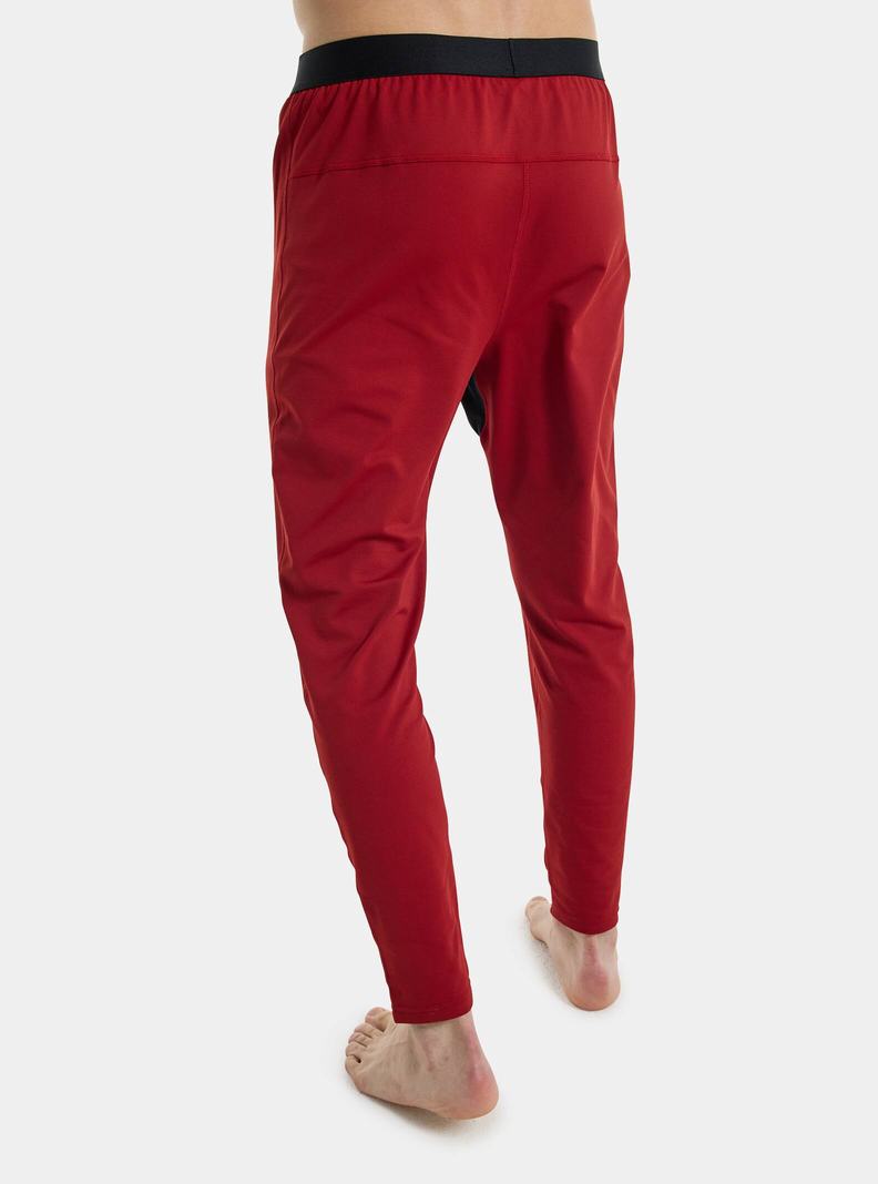 Sous-couches Burton Heavyweight X Base Layer Pants  Rouge Homme | EOC-4451732