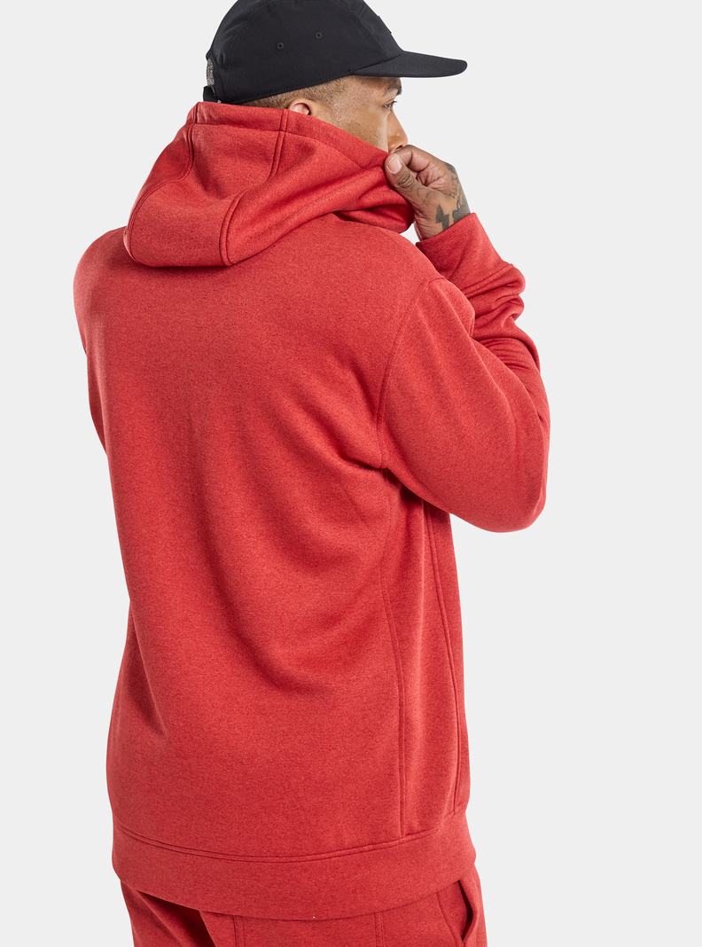 Sweats Burton Oak Full-Zip Hoodie  Rouge Homme | TPP-8832358