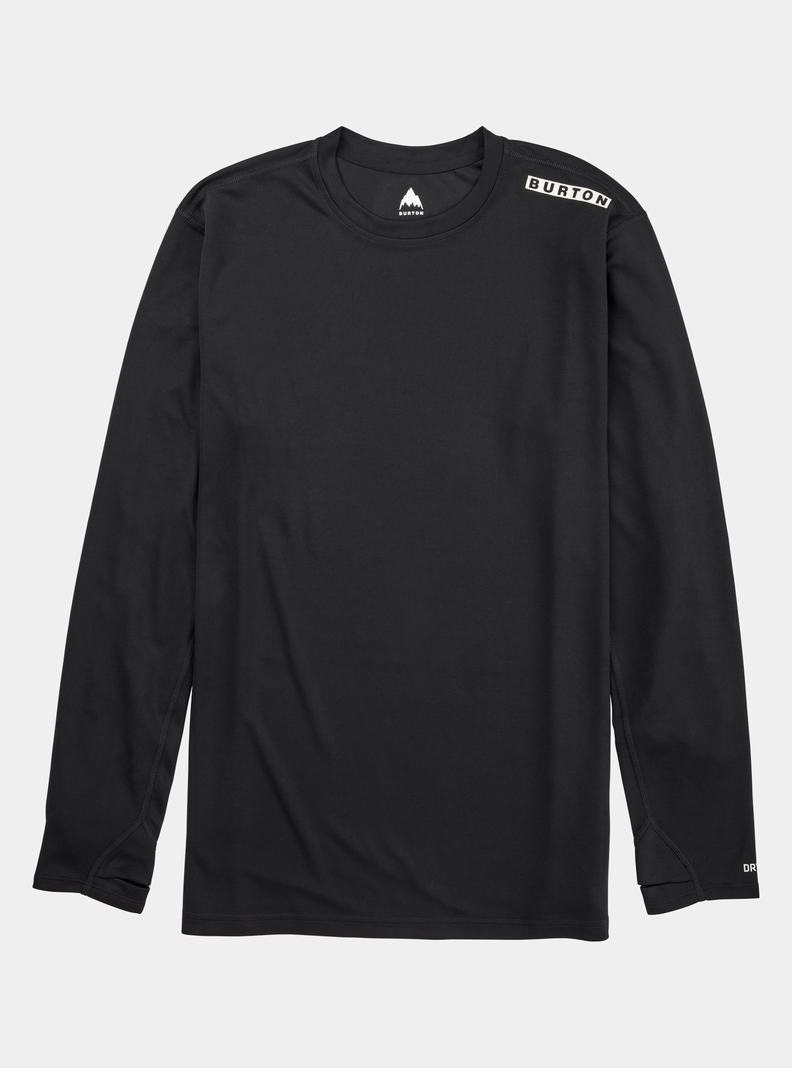 Chemise Burton Brand Active Long Sleeve  Noir Homme | VGW-6357005