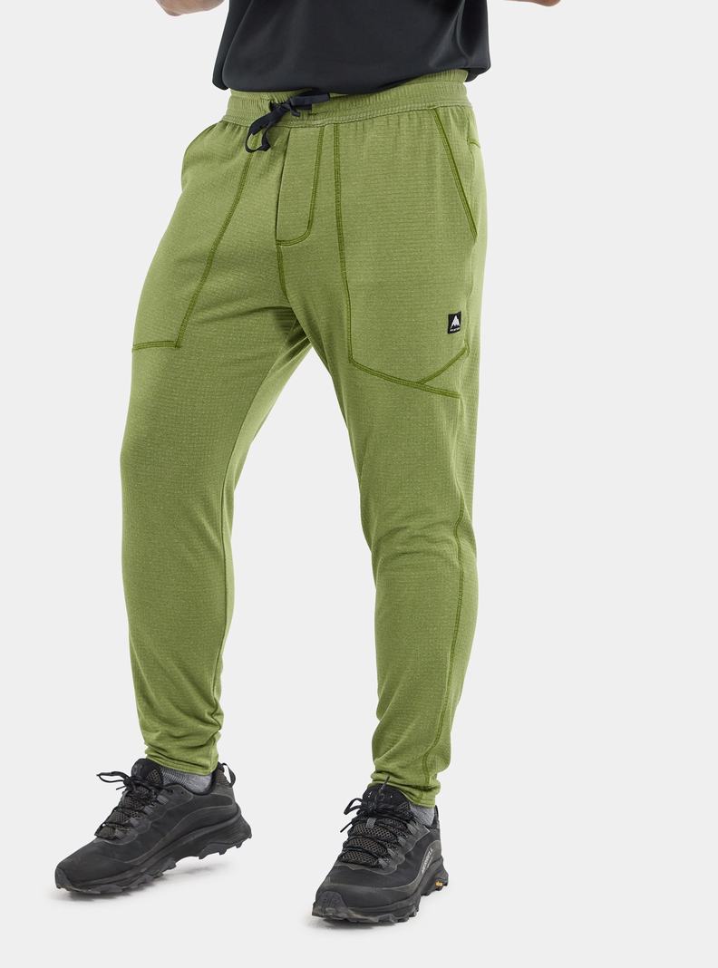 Pantalon Burton Stockrun Grid  Vert Homme | GHI-7749484