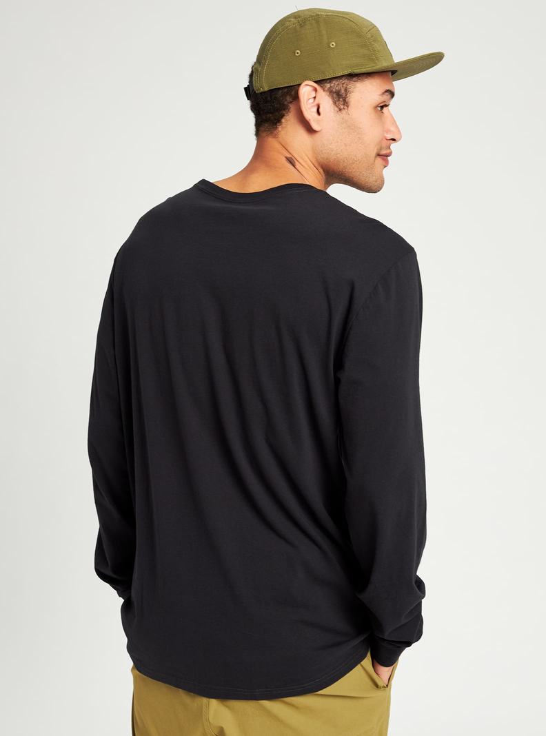 T-shirts Burton BRTN Long Sleeve  Noir Homme | GQF-4859416