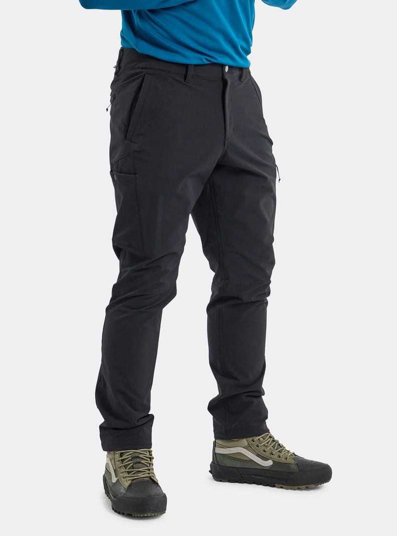 Pantalon Burton D'hiver Shelter Brushed  Noir Homme | AXJ-0936636