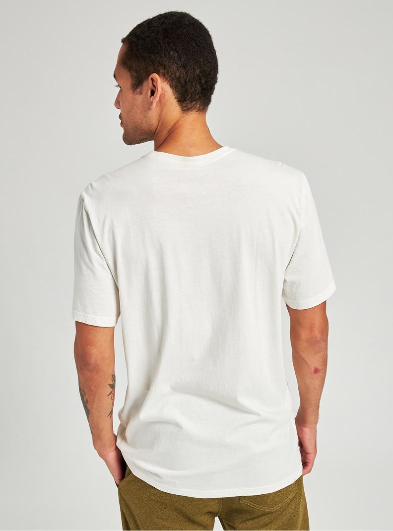 T-shirts Burton Vault Corta Sleeve  Blanche Homme | JKN-5498823