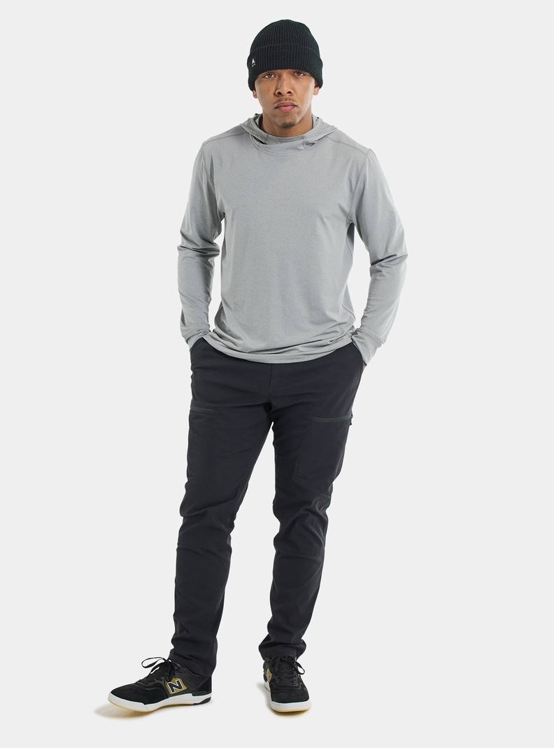 Sweat à capuche Burton Multipath Essential Tech Pullover  Grise Homme | CMX-4092990