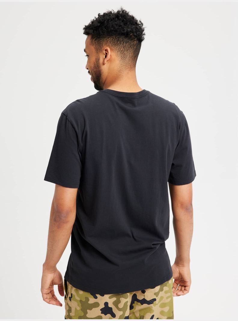 T-shirts Burton Horizontal Mountain Corta Sleeve  Noir Homme | LWL-1582455