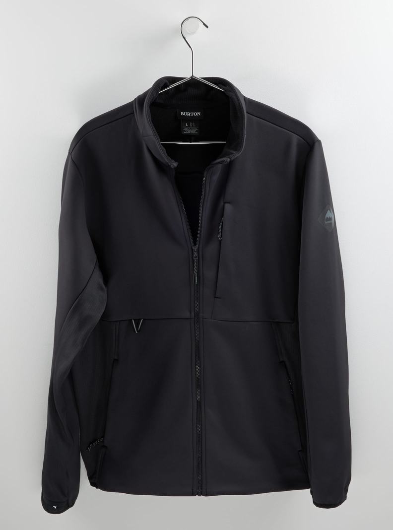 Sweats Burton Multipath Full-Zip Fleece  Noir Homme | IHH-5968724