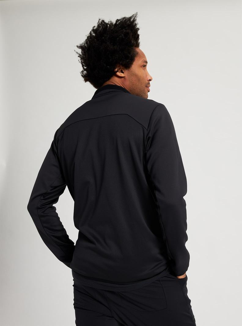 Sweats Burton Multipath Full-Zip Fleece  Noir Homme | IHH-5968724