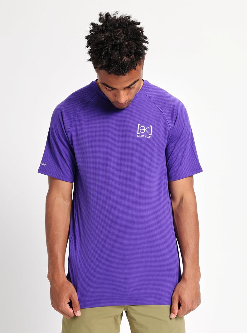 Sous-couches Burton [ak] Helium Power Dry Corta Sleeve  Violette Homme | IJR-5712151