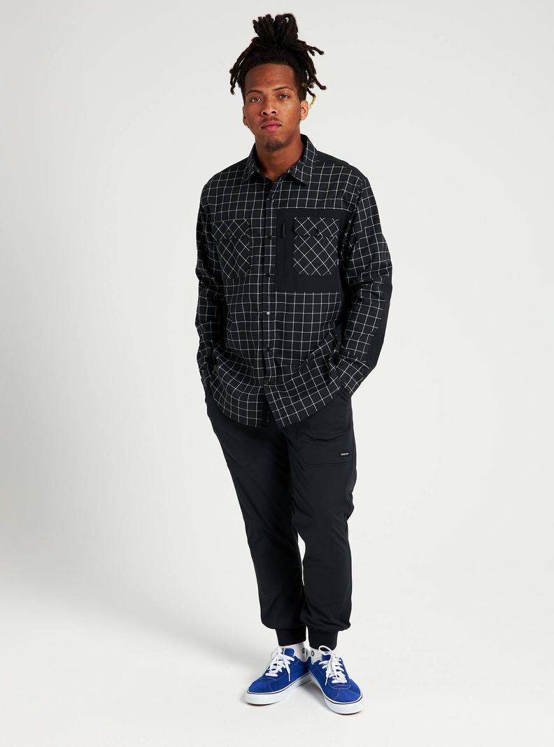 Chemise Burton Brighton Performance Flannel  Noir Homme | WCV-2095475