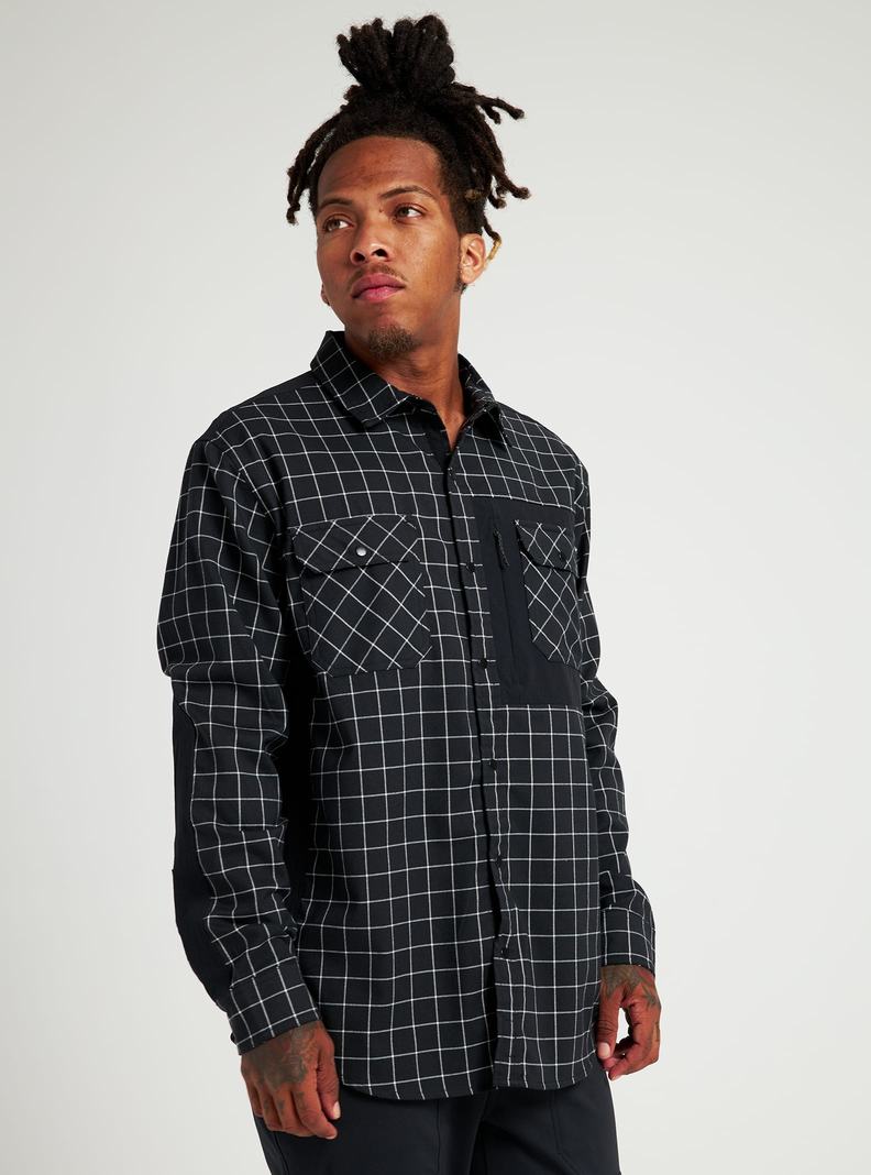 Chemise Burton Brighton Performance Flannel  Noir Homme | WCV-2095475