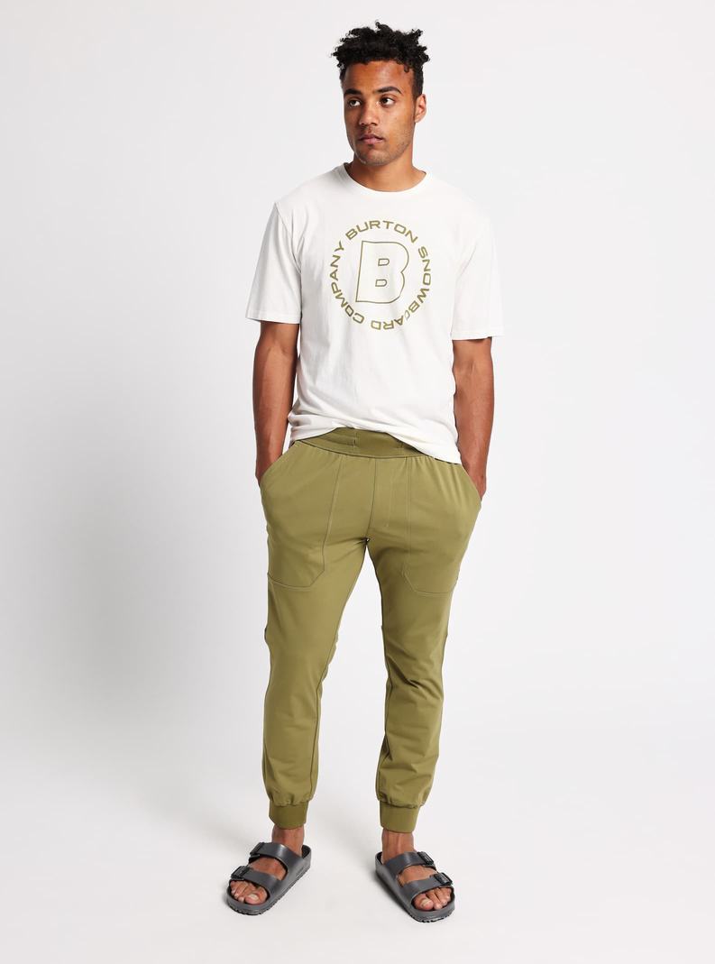 Pantalon Burton Multipath Jogger  Vert Olive Homme | KFC-1416426