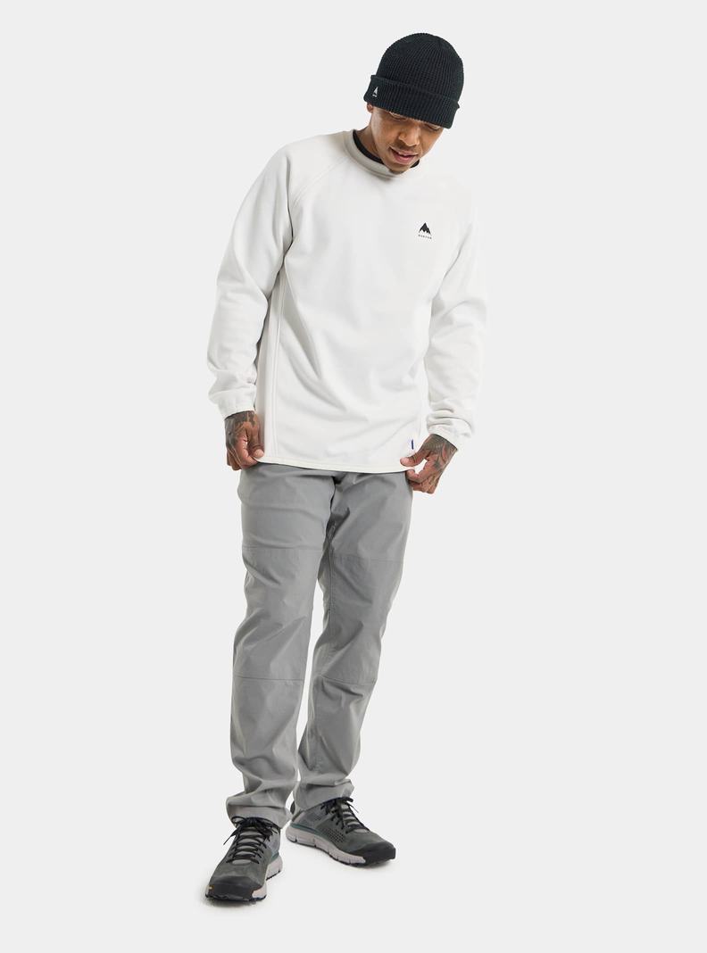 Sweats Burton Crown Weatherproof Pullover Crew  Blanche Homme | SJJ-7556335