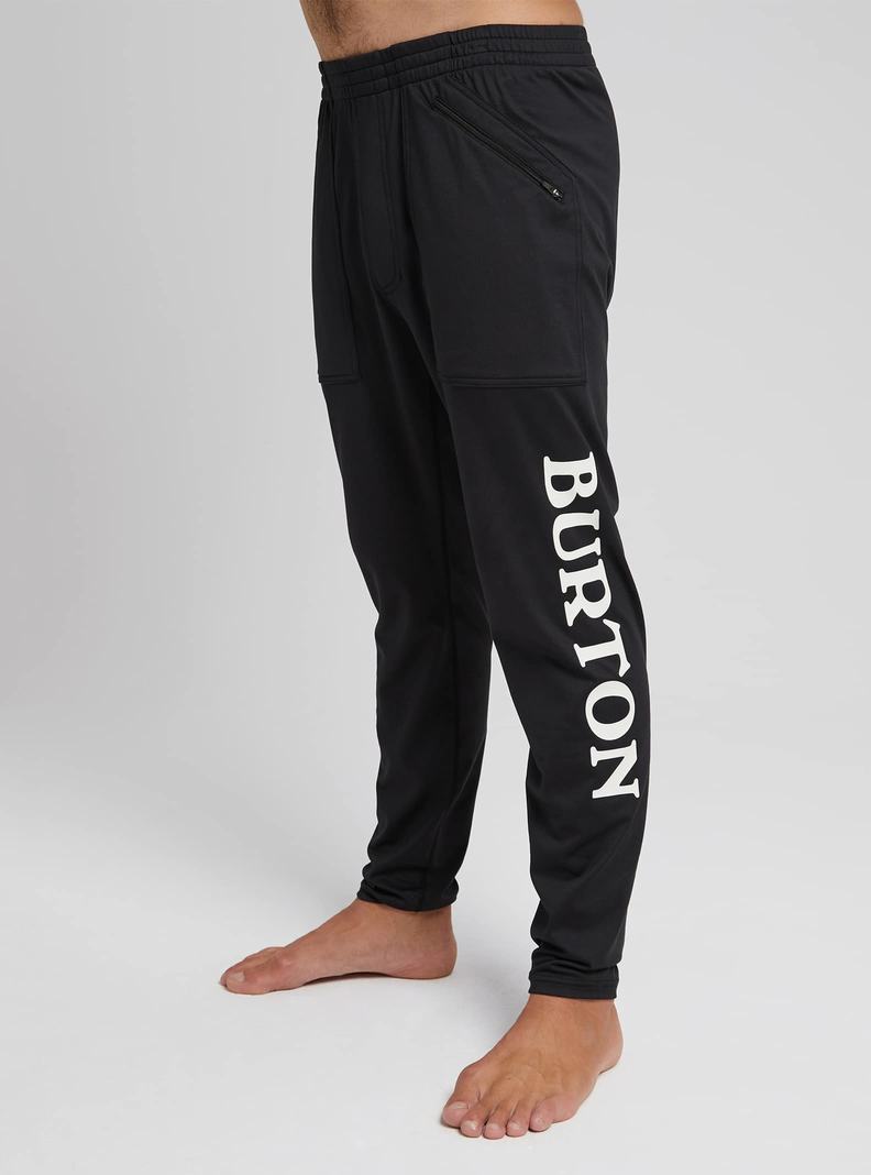 Sous-couches Burton Midweight Base Layer Stash Pants  Noir Homme | OWQ-9515911