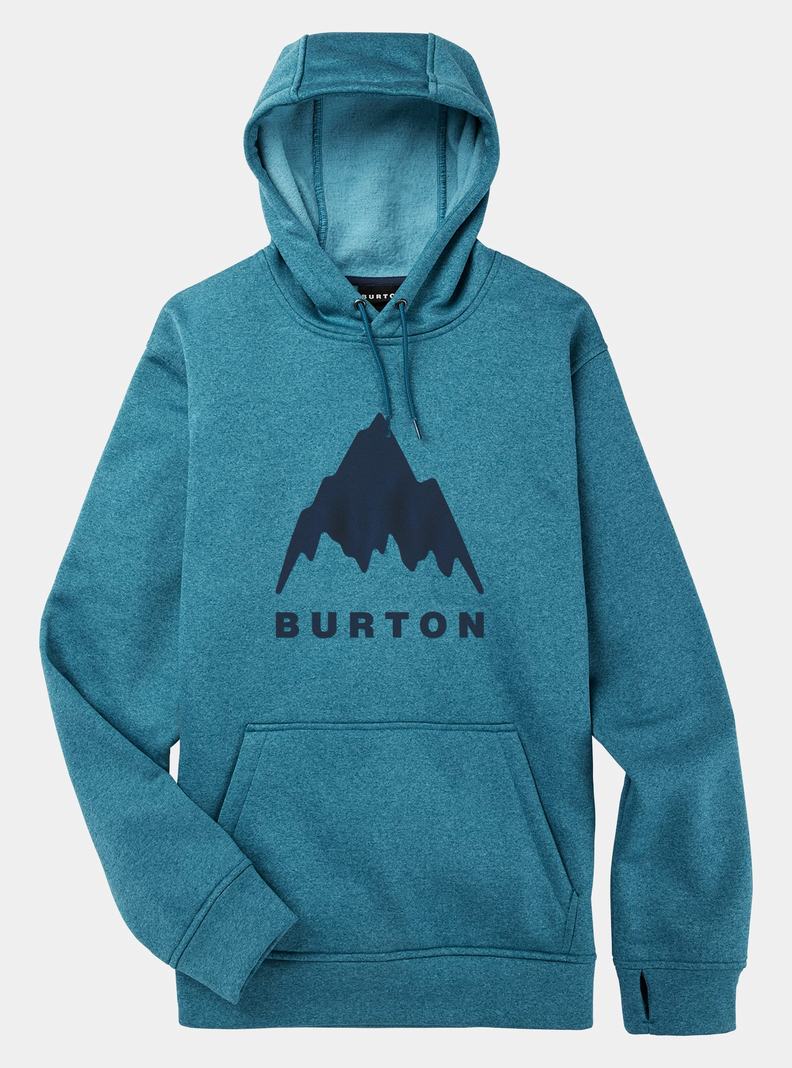 Sweat à capuche Burton Oak Pullover  Bleu Homme | GUX-7284677