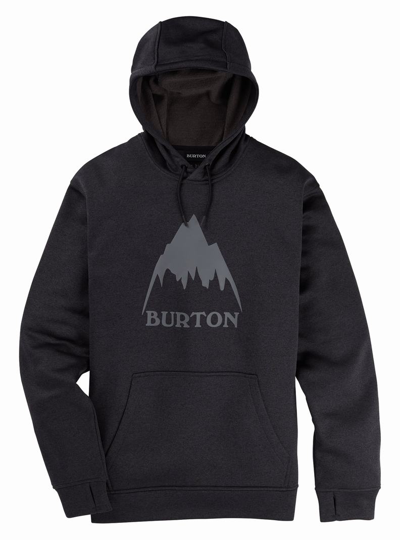 Sweat à capuche Burton Oak Pullover  Noir Homme | REL-6482035