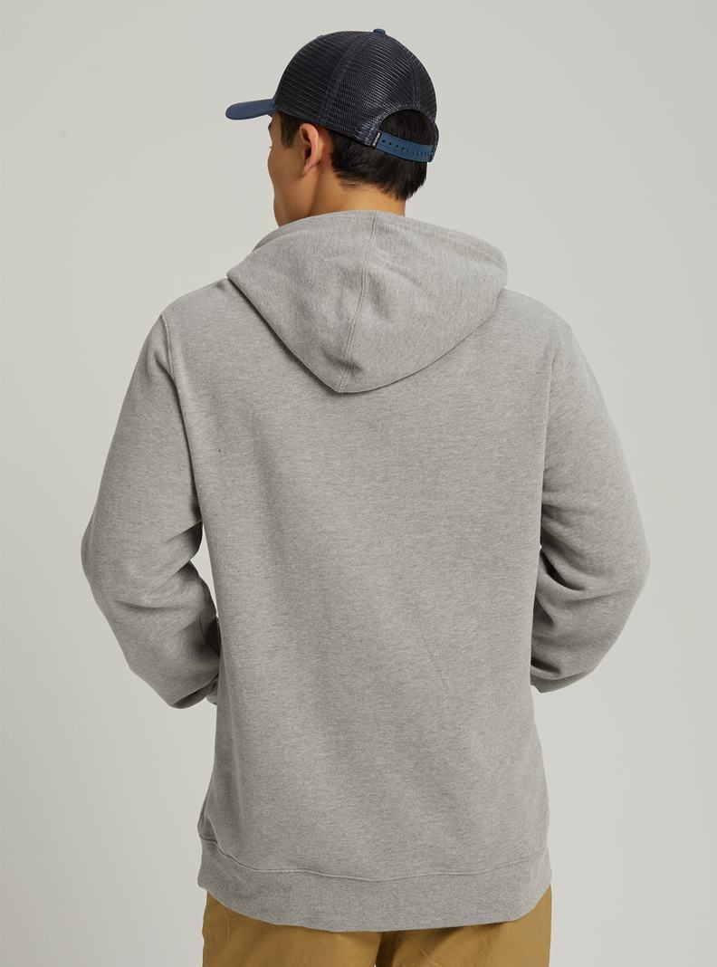 Sweat à capuche Burton Mountain Pullover  Grise Homme | LBE-1793387