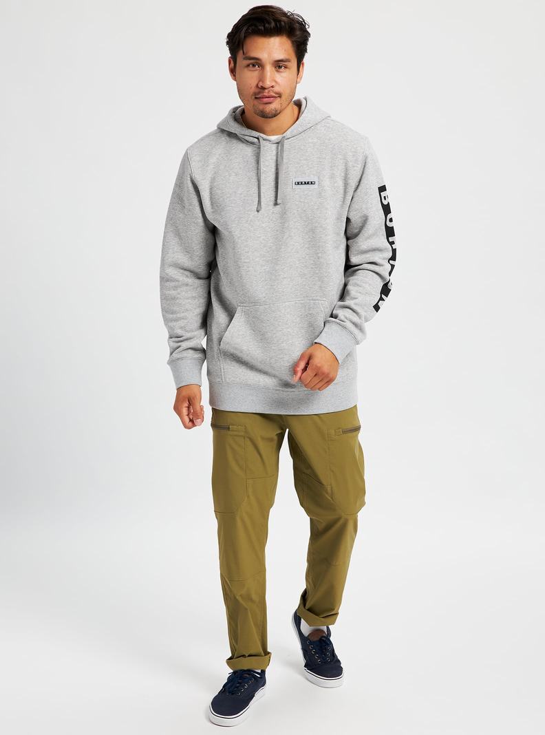 Sweat à capuche Burton Vault Pullover  Grise Homme | GSZ-2452494