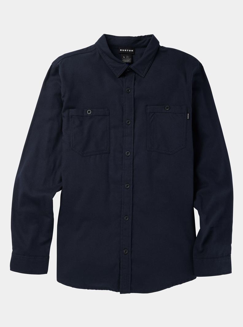 Chemise Burton Favorite Long Sleeve Flannel  Noir Homme | EQD-7881813