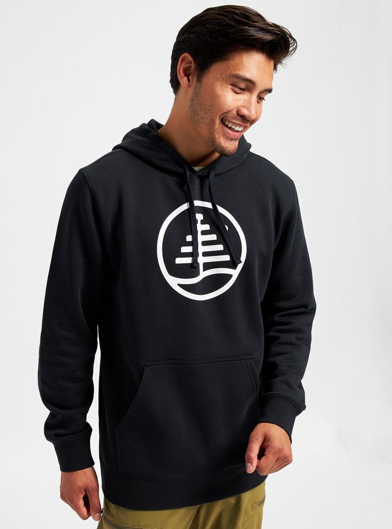 Sweat à capuche Burton Family Tree Pullover  Noir Homme | HGP-0721151