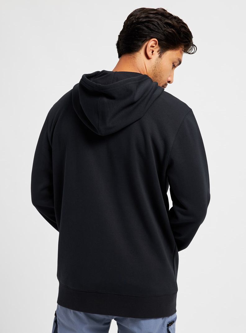 Sweat à capuche Burton Elite Full-Zip  Noir Homme | LDV-0765004