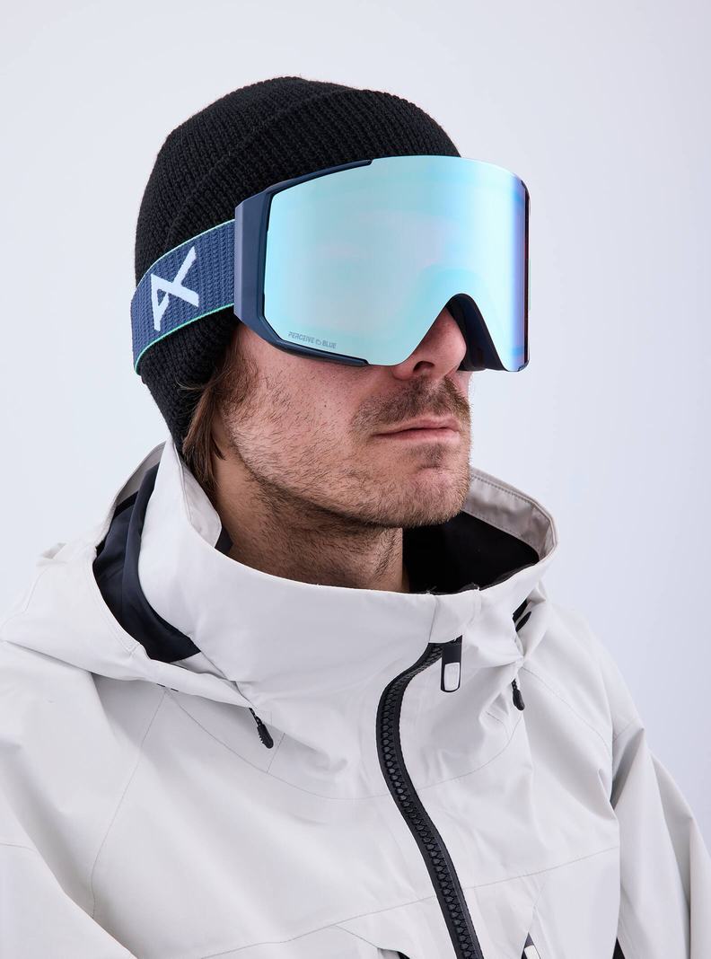 Lunette Ski Burton Anon Sync Goggles + Bonus Lens  Bleu Marine Bleu Rose Homme | VKK-0015522