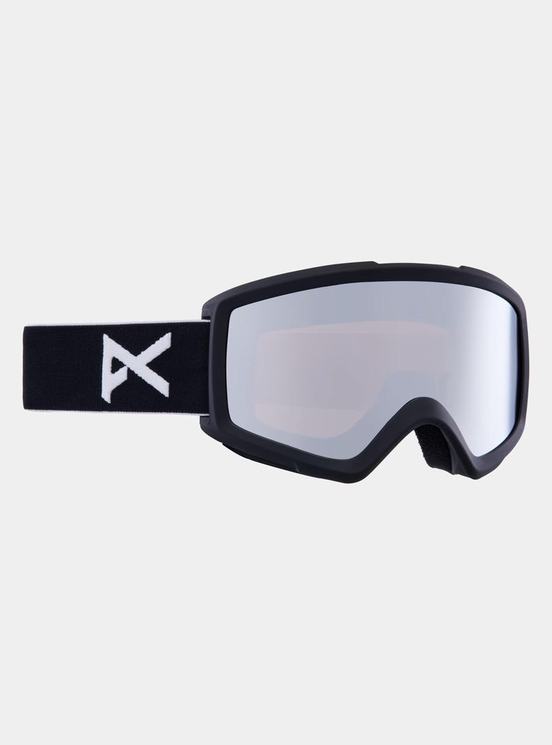 Lunette Ski Burton Anon Helix 2.0 Goggles + Bonus Lens  Noir Argent Homme | NGW-8908776