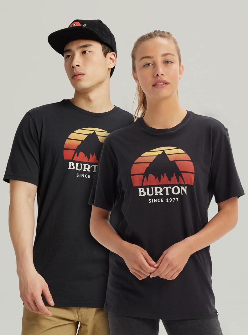 T-shirts Burton Underhill Corta Sleeve  Noir Homme | XDL-5402280