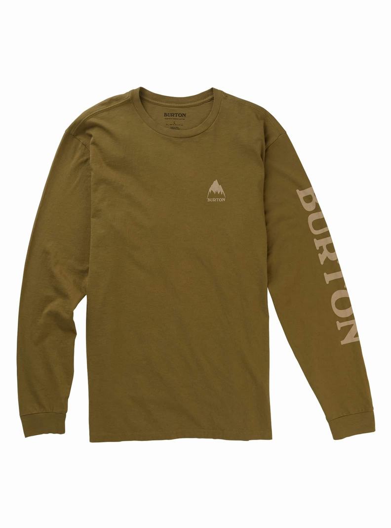 T-shirts Burton Elite Long Sleeve  Vert Olive Homme | SVI-2159114