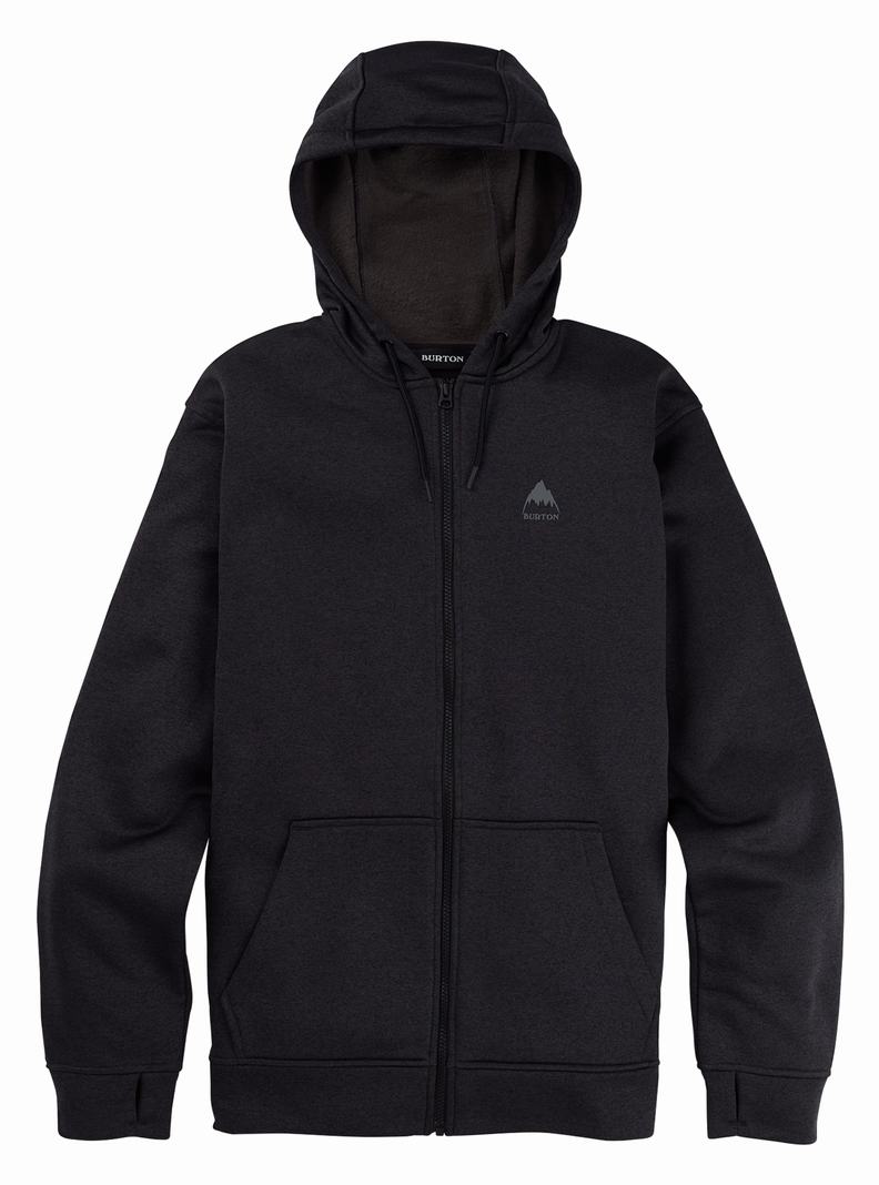 Sweats Burton Oak Full-Zip Hoodie  Noir Homme | PLJ-5671794