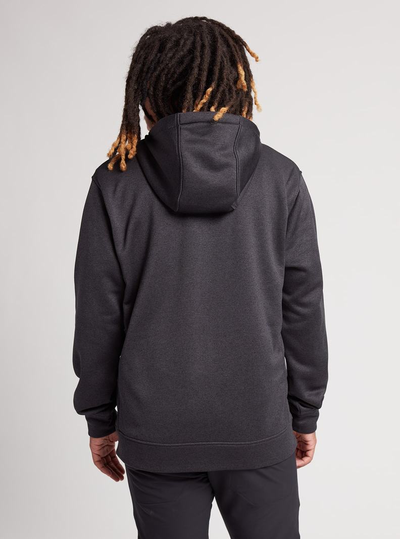 Sweats Burton Oak Full-Zip Hoodie  Noir Homme | PLJ-5671794