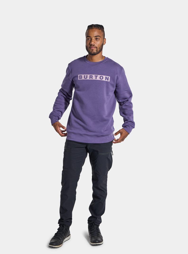 Sweats Burton Vault Crew  Violette Homme | JZU-3077255