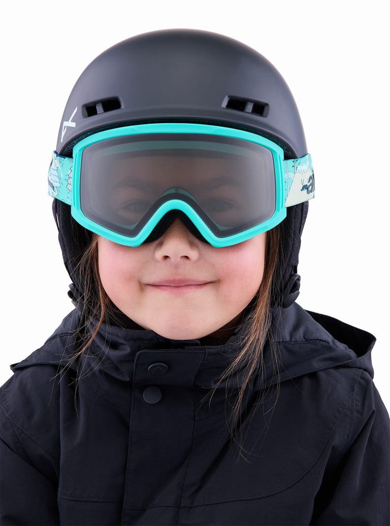 Lunette Ski Burton Anon Tracker 2.0  Vert Enfant | PHA-9791641