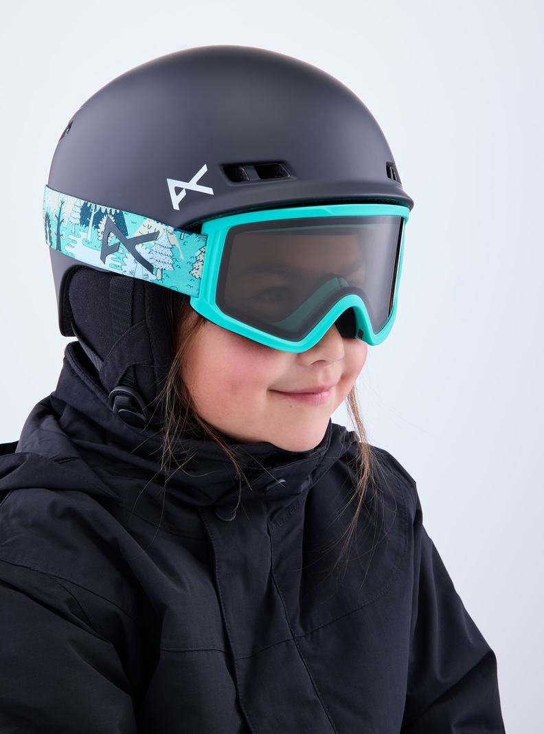 Lunette Ski Burton Anon Tracker 2.0  Vert Enfant | PHA-9791641