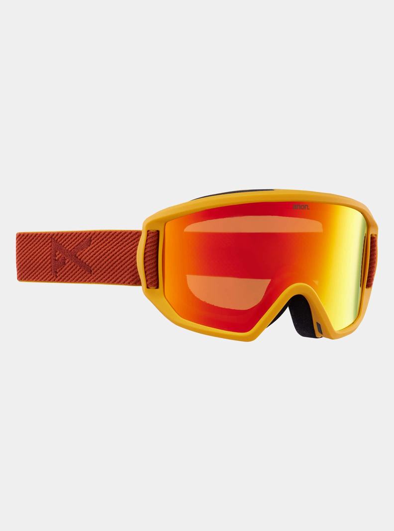 Lunette Ski Burton Anon Relapse Jr. Goggles + MFI Face Mask  Rouge Enfant | JFK-6701628