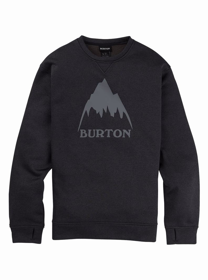 Sweats Burton Oak Pullover Crew  Noir Homme | EFJ-6469437