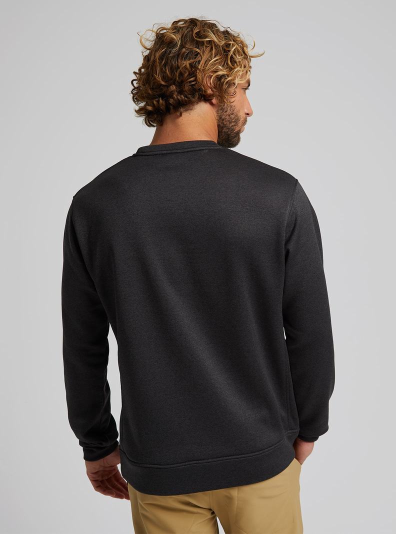 Sweats Burton Oak Pullover Crew  Noir Homme | EFJ-6469437