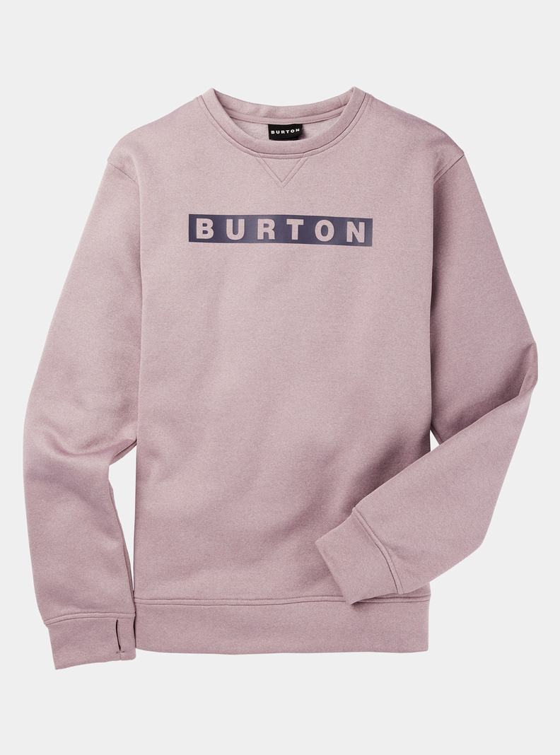 Sweats Burton Oak Pullover Crew  Lavande Homme | SOO-1540992